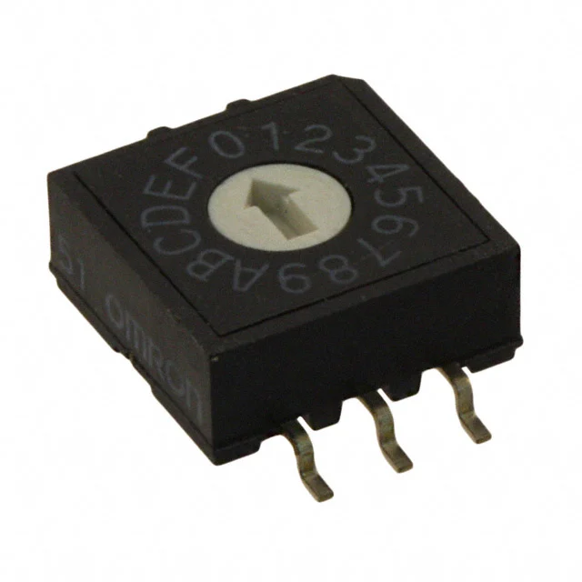 SWITCH ROTARY DIP HEX 0.025A 24V