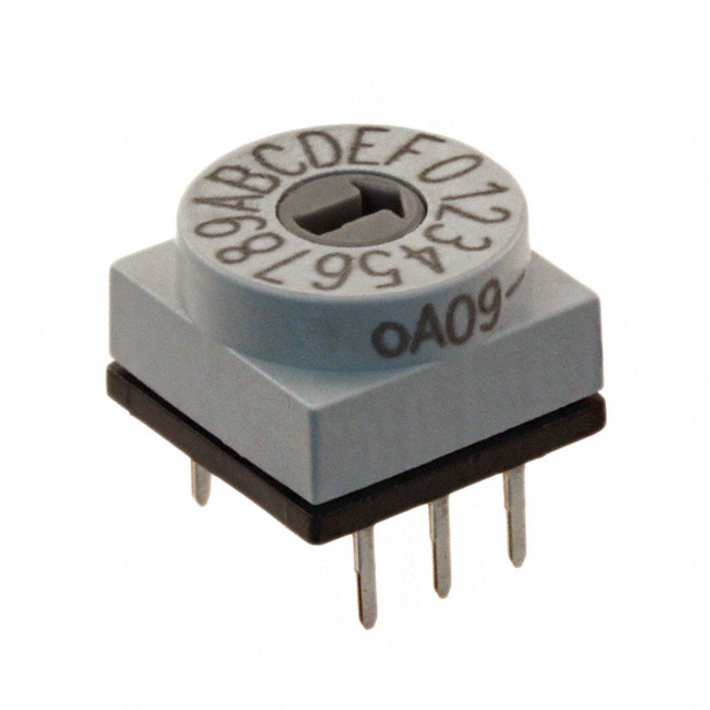 SWITCH ROTARY DIP HEX 0.15A 24V