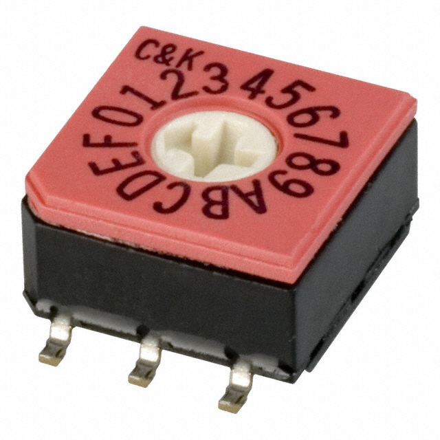 SWITCH ROTARY DIP HEX 0.4VA 20V
