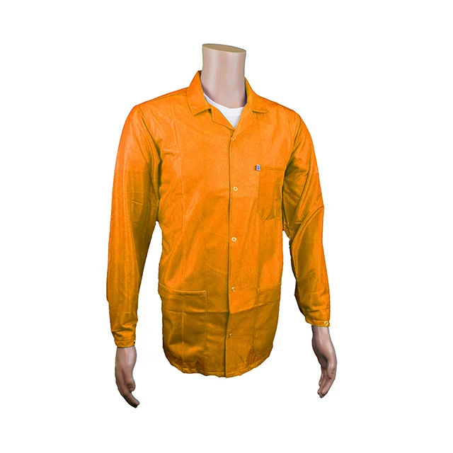 SMOCK JACKET POLY ORANGE 2XLG