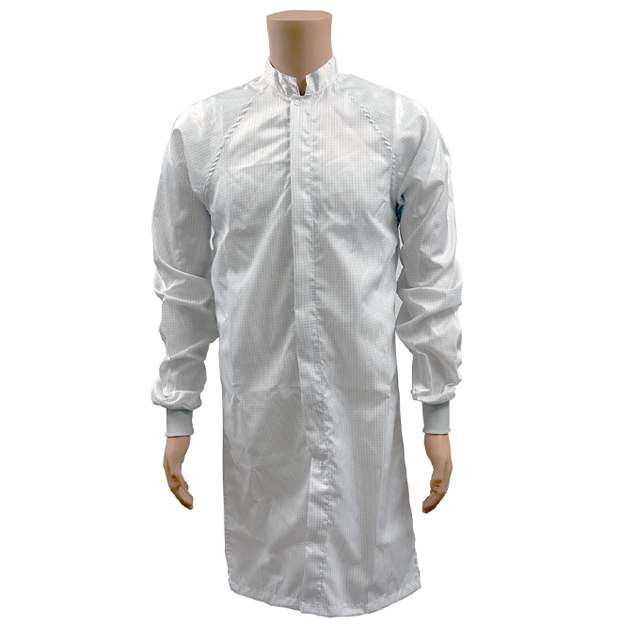 SMOCK JACKET POLY WHT XSMALL
