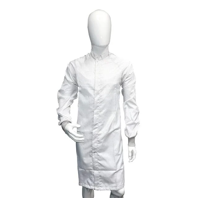 LAB COAT W/SNAP POLY WHT 2XLG LAB COAT W/SNAP POLY WHT 2XLG