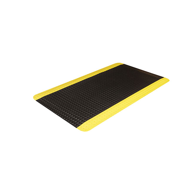 FLOOR PVC BLACK YELLOW 3'