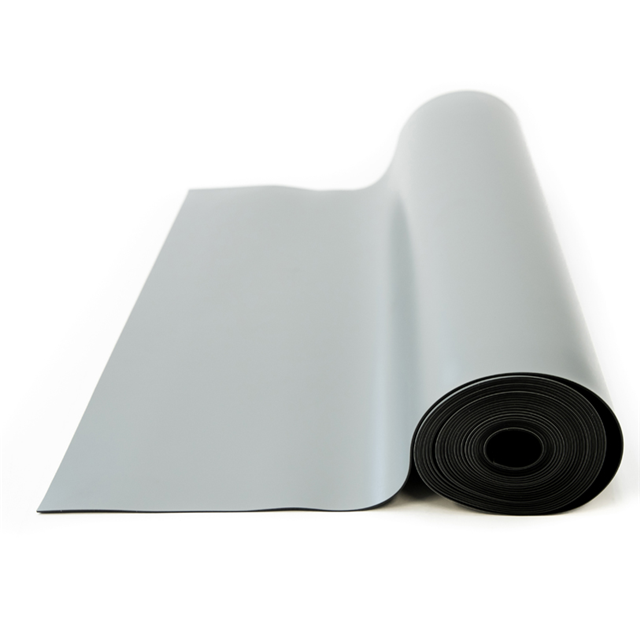 TABLE MAT RUBBER GRAY 10'