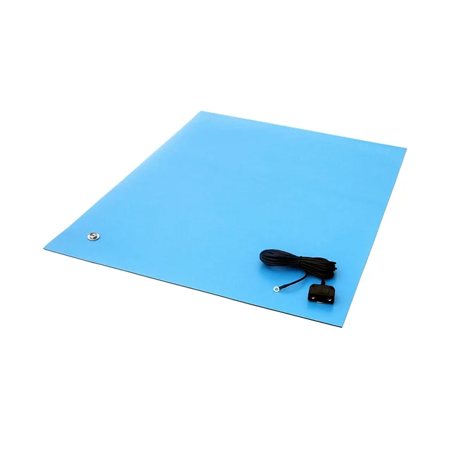 TABLE MAT RUBBER BLUE 4'