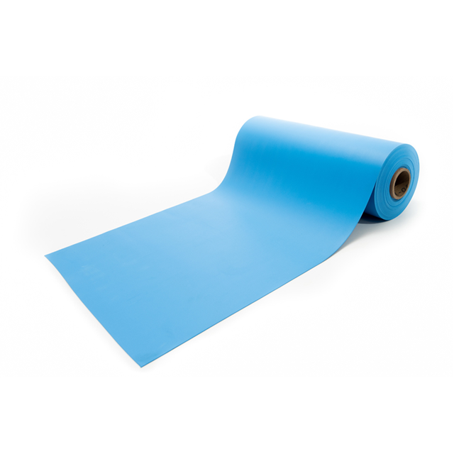 TABLE MAT VINYL BLUE 10'