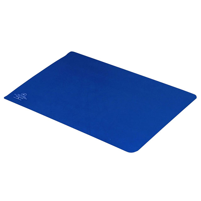 TABLE MAT RUBBER BLK/BLU 2' TABLE MAT RUBBER BLK/BLU 2'
