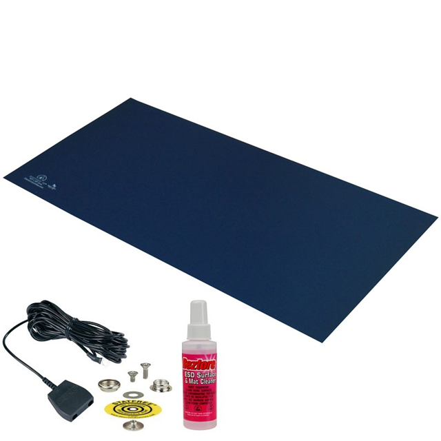 TABLE MAT RUBBER BLUE DARK 4'