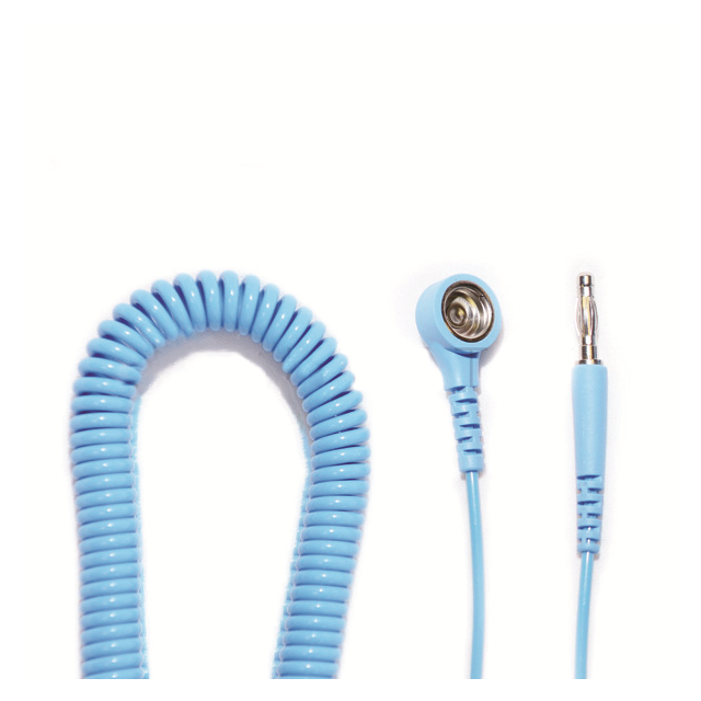 COILED EARTH LEAD-10FT-10MM