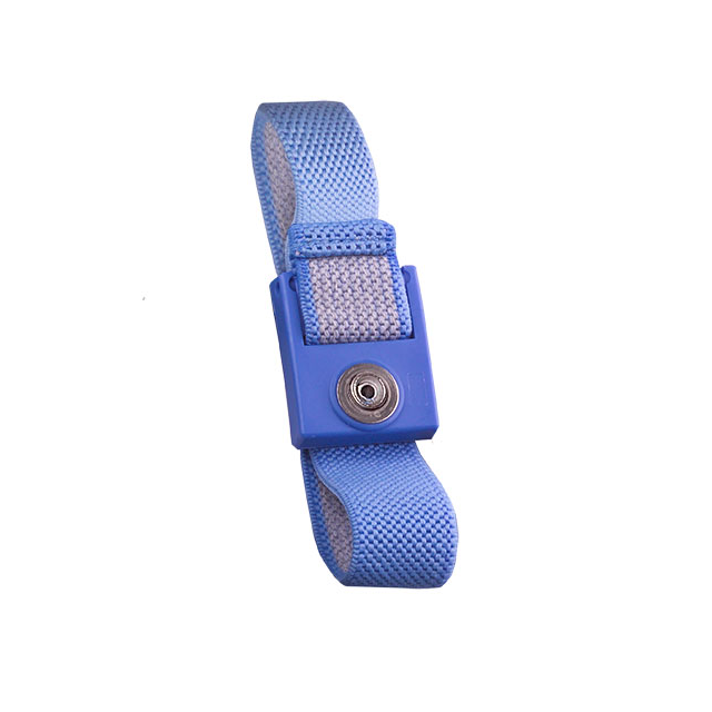 WOVEN WRIST BAND, BLUE, 7MM