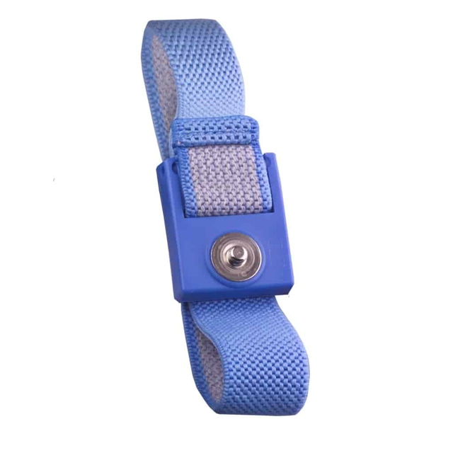 WOVEN WRIST BAND, BLUE, 4MM