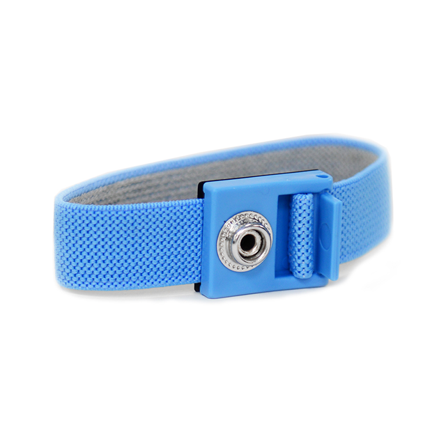 WRIST BAND 4MM FABRC HYPO LT BLU