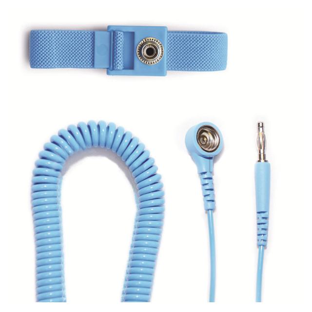 ECONOMY ESD WRIST STRAP SET10MM