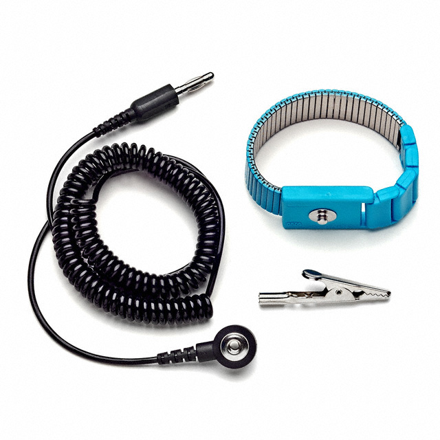 WRIST STRAP METAL W/CLIP & CORD