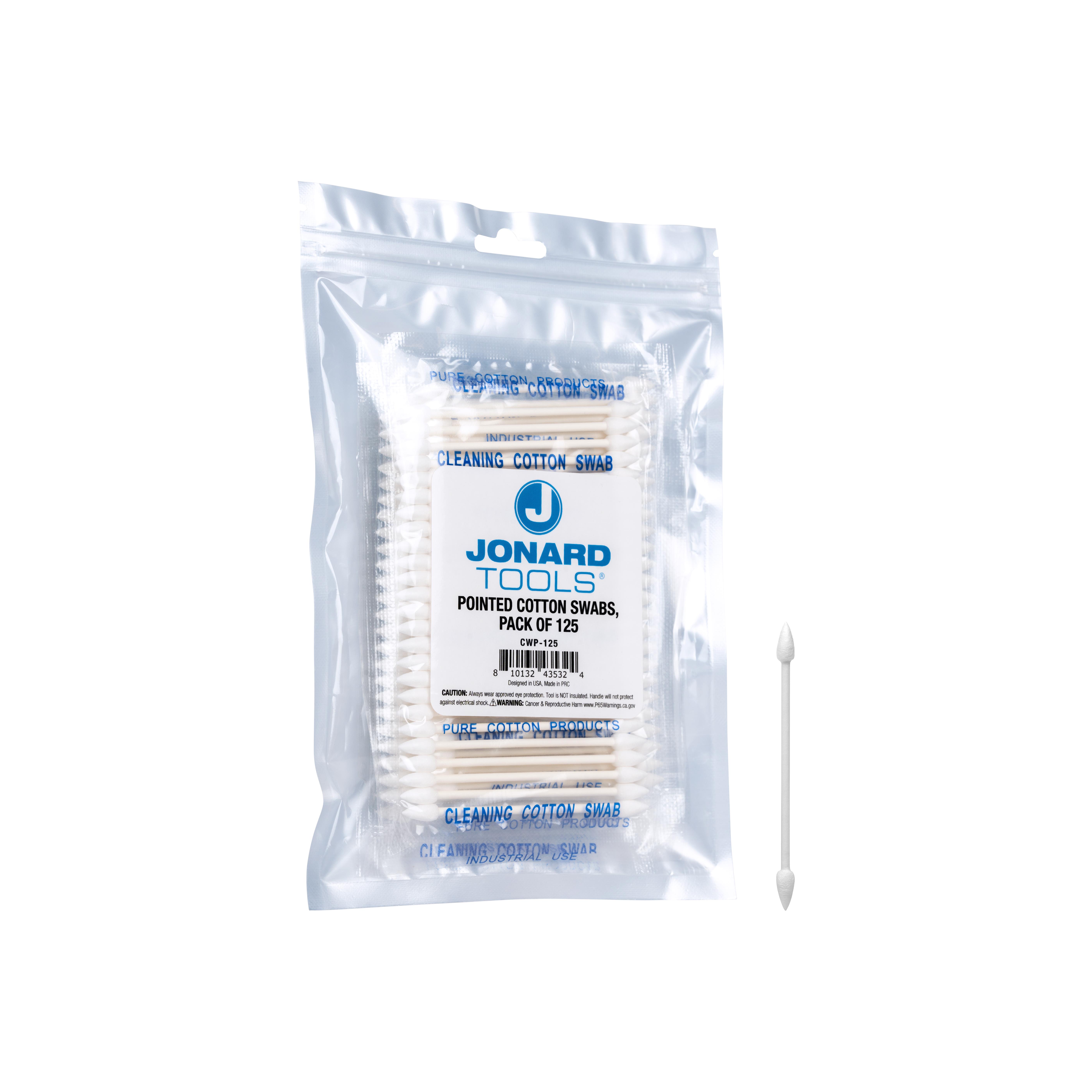 SWAB DOUBLE HEAD COTTON 125PCS