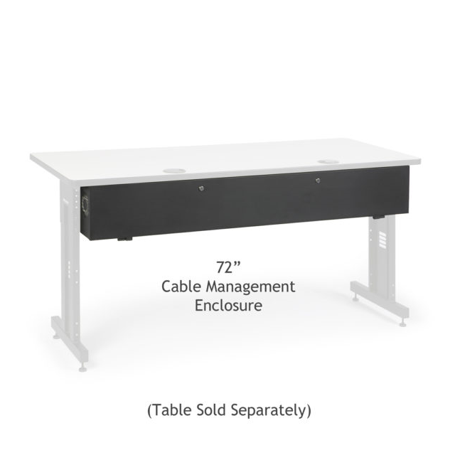 72" TRAINING TABLE CABLE MANAGEM