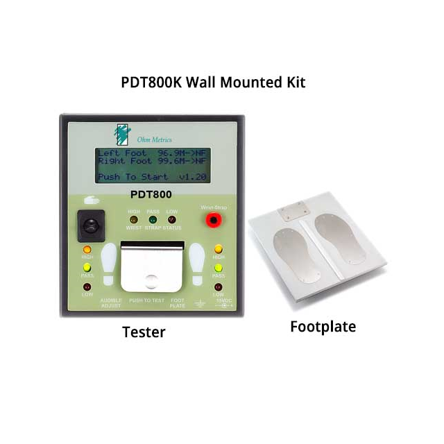 ESD TESTER & FOOT PLATE-NO STAND