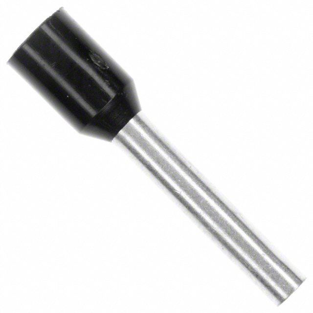 CONN FERRULE DIN 16AWG BLACK