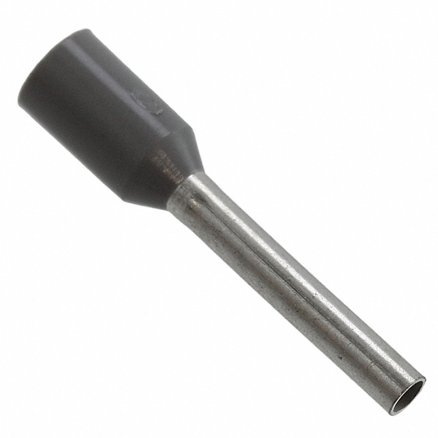 CONN FERRULE DIN 18AWG GRAY