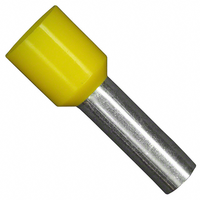 CONN FERRULE DIN 10AWG YELLOW