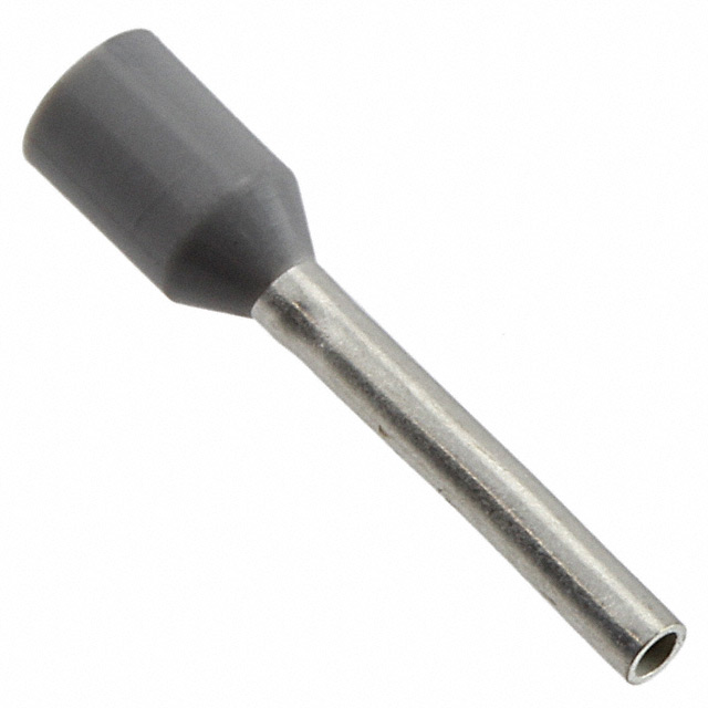 CONN FERRULE 26AWG GRAY