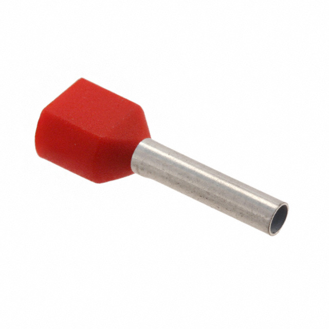 CONN FERRULE DIN TWO X 18AWG RED