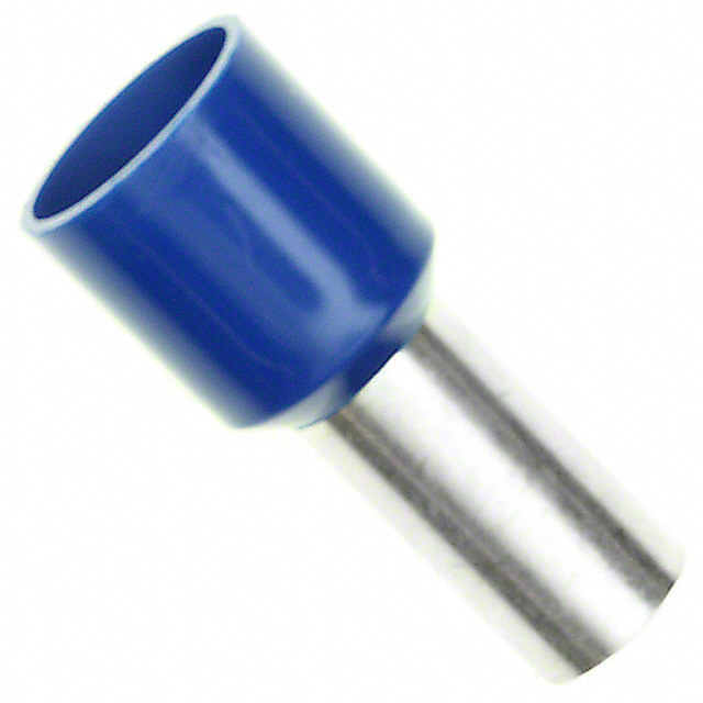 CONN FERRULE DIN 6AWG BLUE