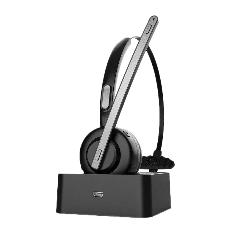 Wireless BT Headset with Base