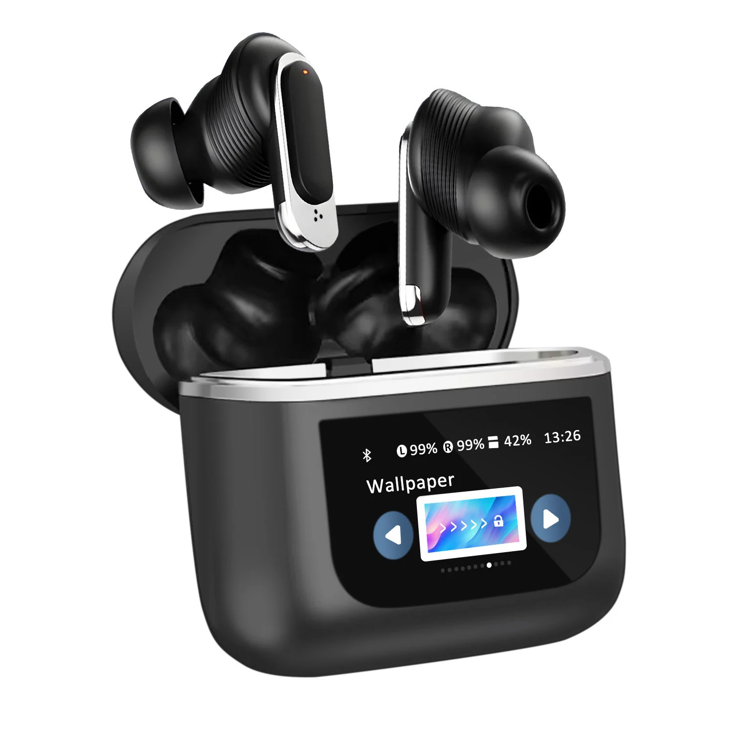 Bluetooth 5.3 Earbuds with LCD