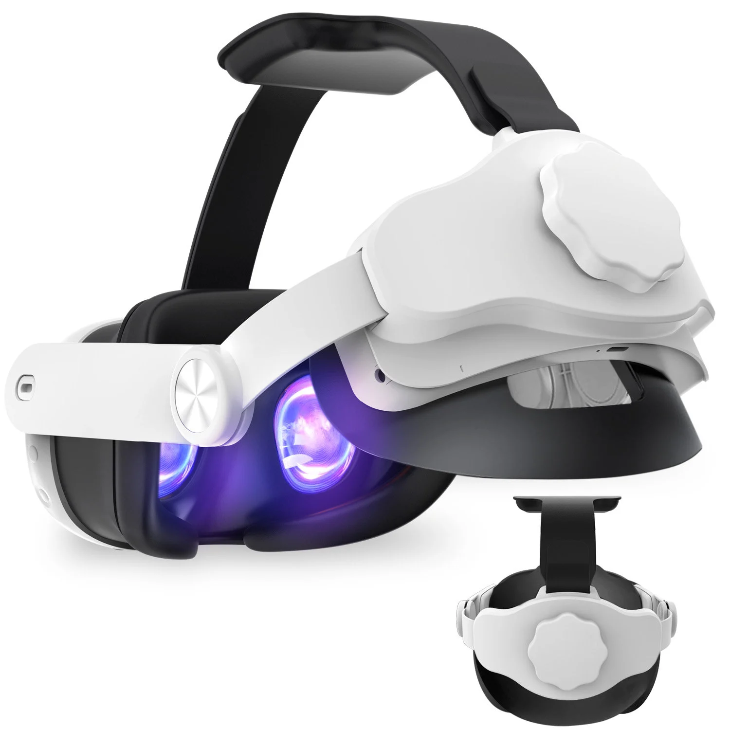 Quest 3 VR Acc. Headstrap w/ Bat