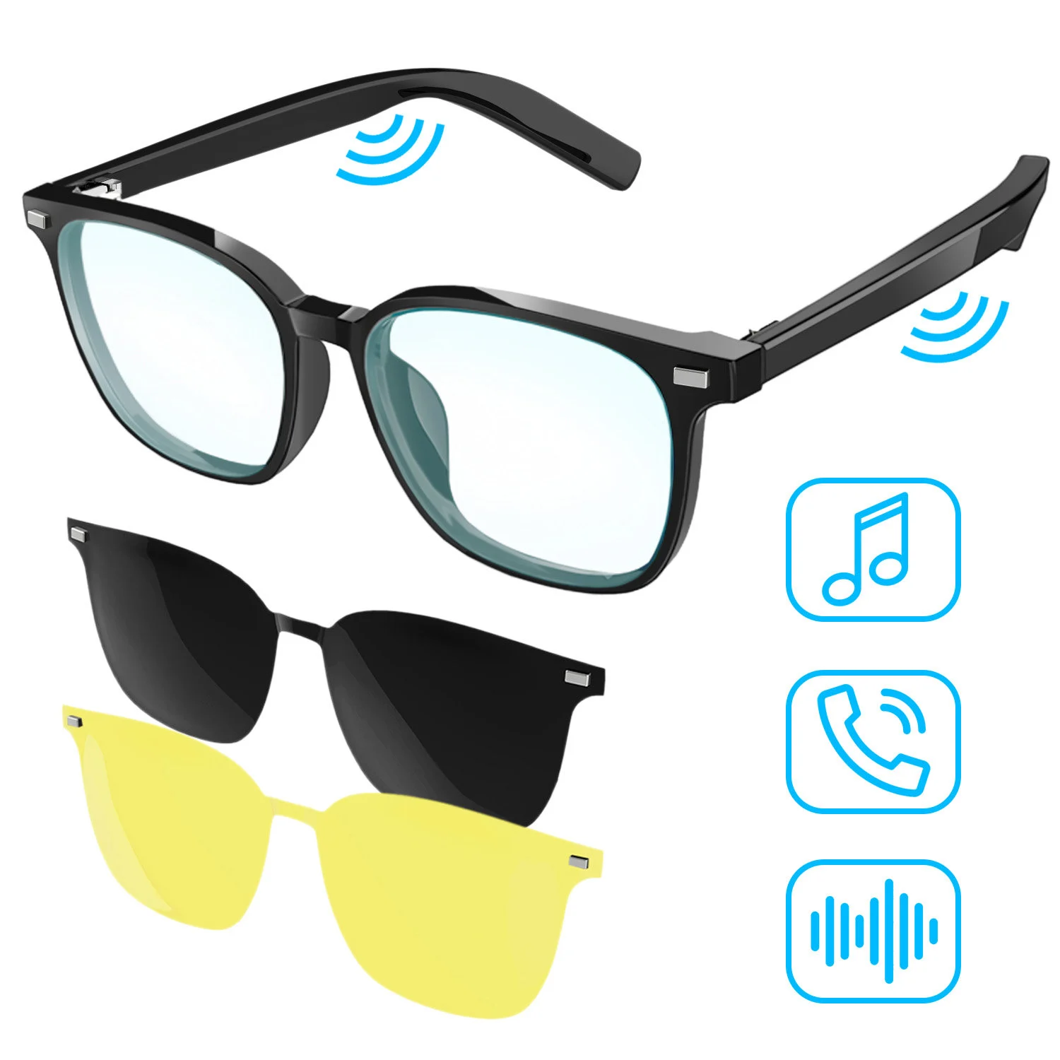 Bluetooth Glasses - Multi-Lens