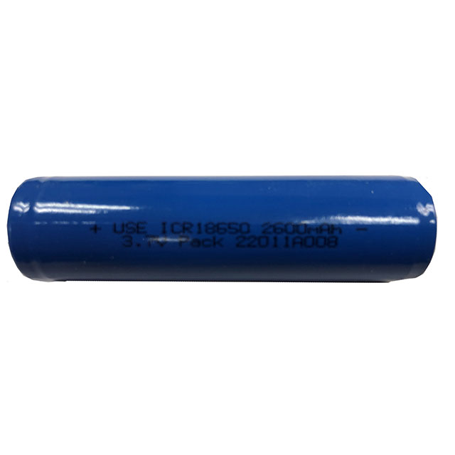 BATTERY LITH-ION 3.7V 2.6AH 1865