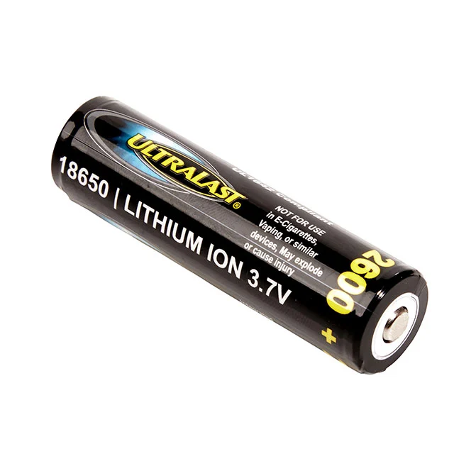 BATTERY LITH-ION 3.7V 2.6AH 1865