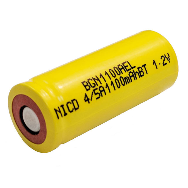 BATTERY NICAD 1.2V 1.1AH 4/5A