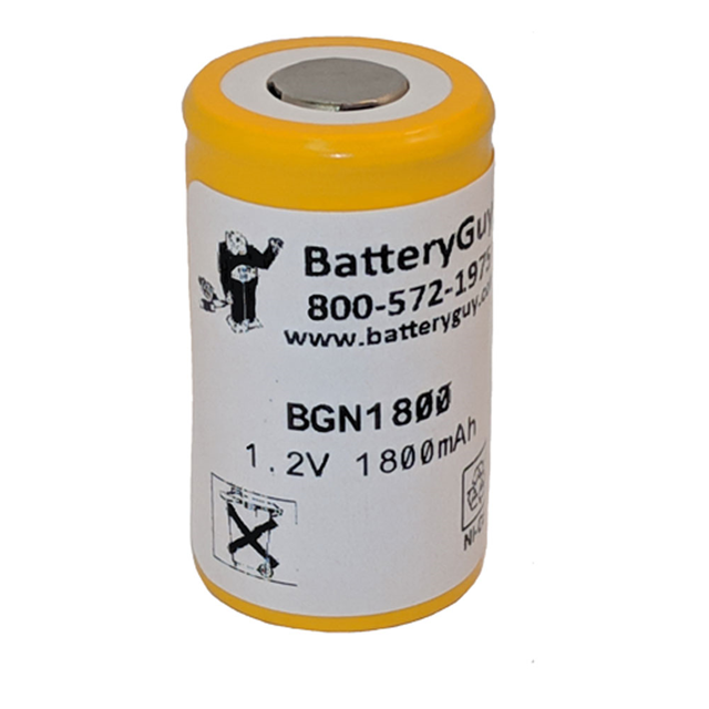 BATTERY NICAD 1.2V 1.8AH