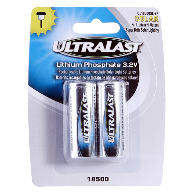 BATTERY LITHIUM 3.2V 1AH 18500