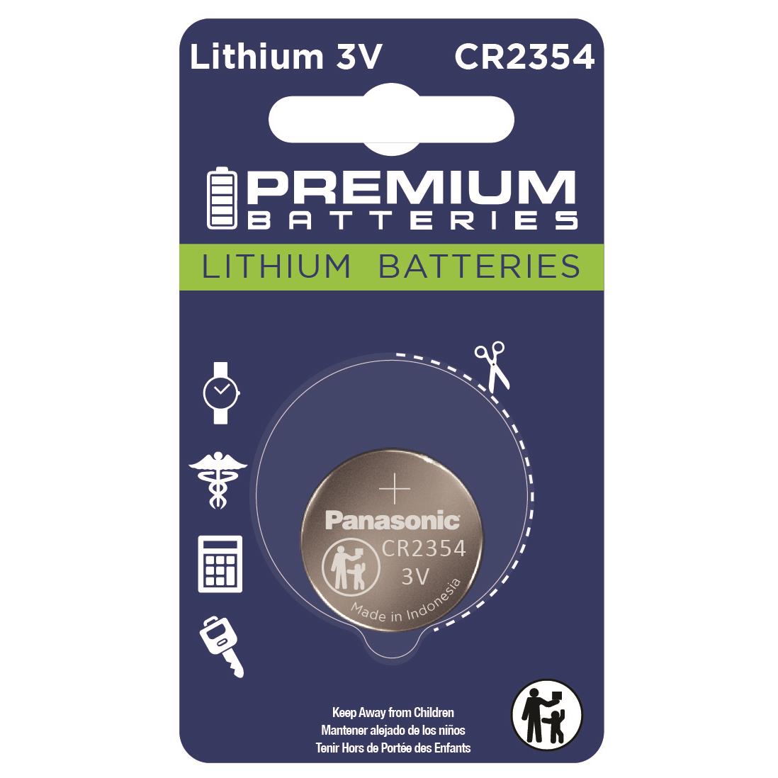 BATTERY LITHIUM 3V COIN 23MM