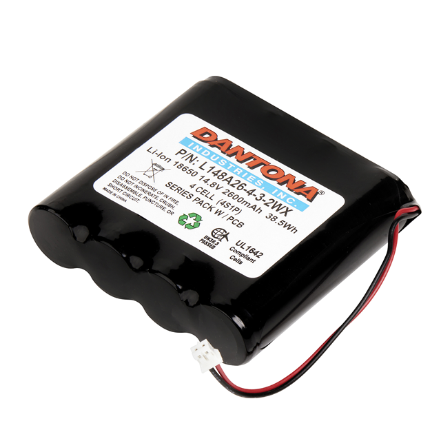 BATTERY PACK LI-ION 14.8V 18650 BATTERY PACK LI-ION 14.8V 18650
