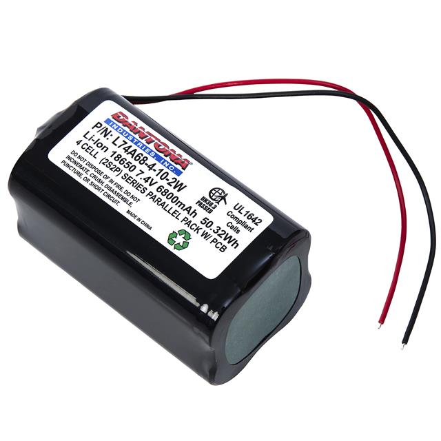 BATTERY PACK LI-ION 7.4V 18650 BATTERY PACK LI-ION 7.4V 18650