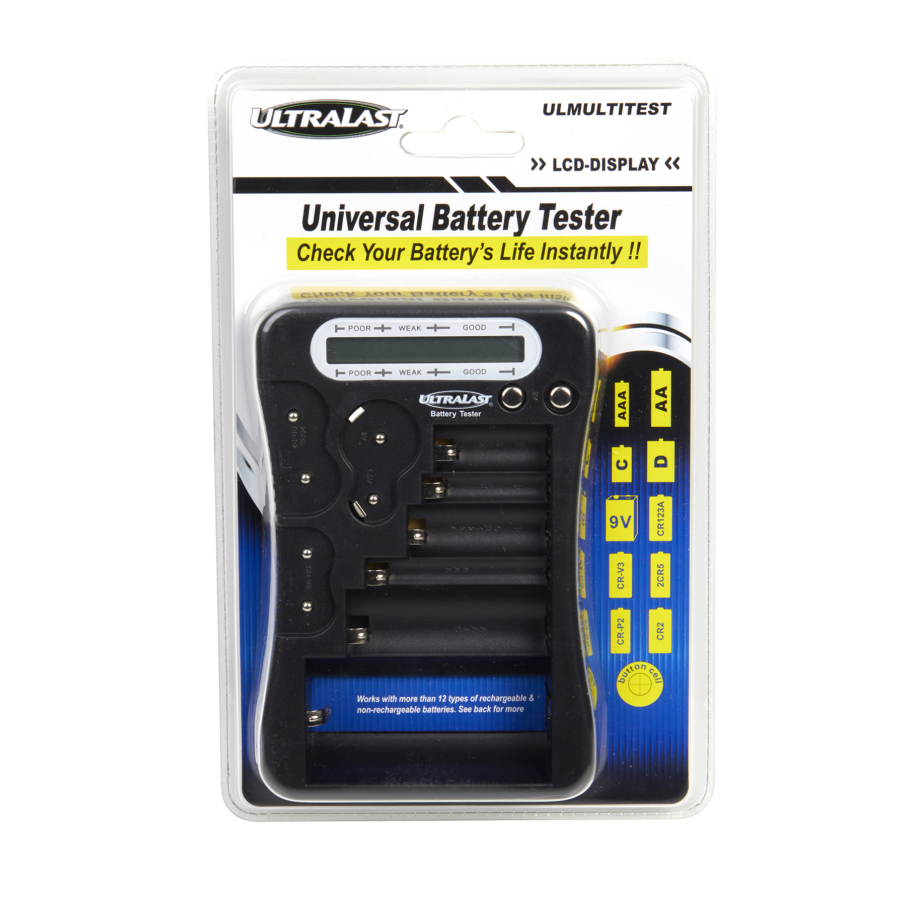 This Universal battery tester is