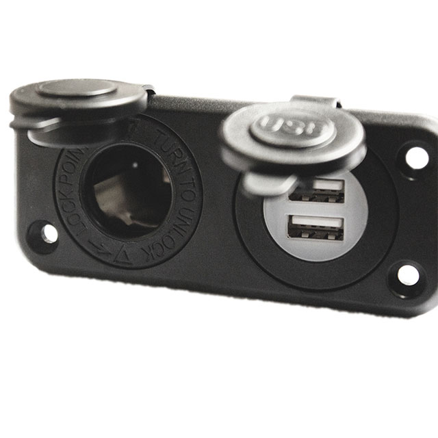 BATT CHG USB/SKT IN-VEH 5V 2.1A