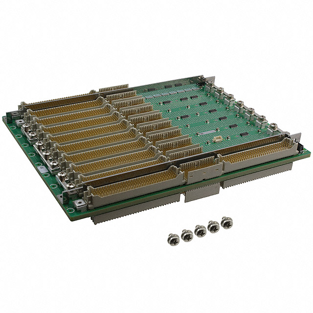 BACKPLANE 6U 10 CHAN VME J1/J2