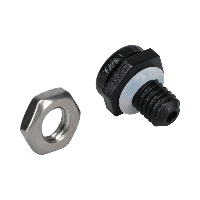 M6X1.0 VENT PLUG WASHER BLK