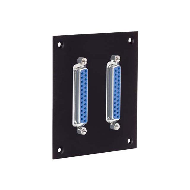 USP SUB-PNL W/2 DB25 F-F CPLR