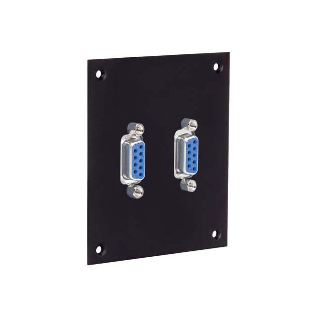 USP SUB-PNL W/2 DB9 F-F CPLR