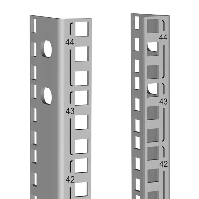 RAIL PANEL MT SQ HOLE 35"