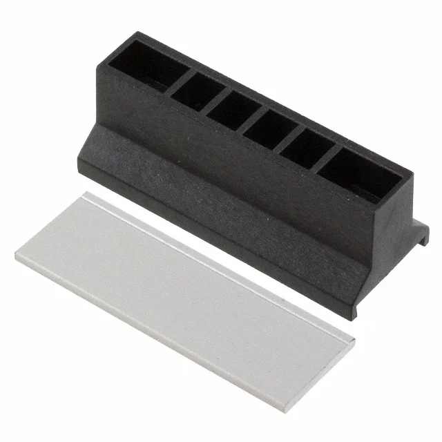 HANDLE 8HP VME PLASTIC BLACK