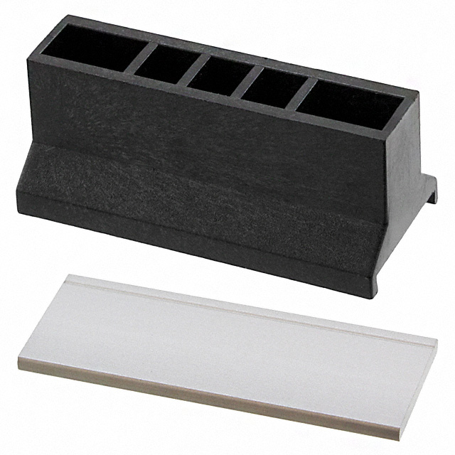 HANDLE 7HP VME PLASTIC BLACK