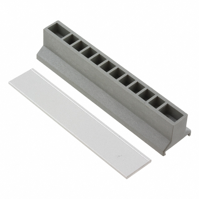 HANDLE 14HP VME PLASTIC GRAY