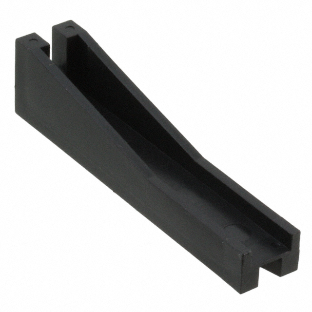 CARD GUIDE VERT 2.5X0.076" BLK CARD GUIDE VERT 2.5X0.076" BLK